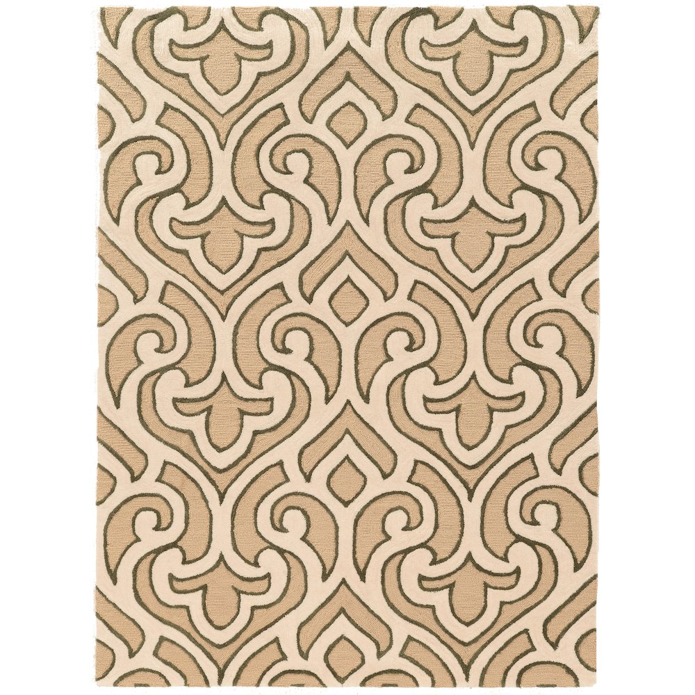 Trio Marple Ivory & Cream 8x10, Rug. Picture 1