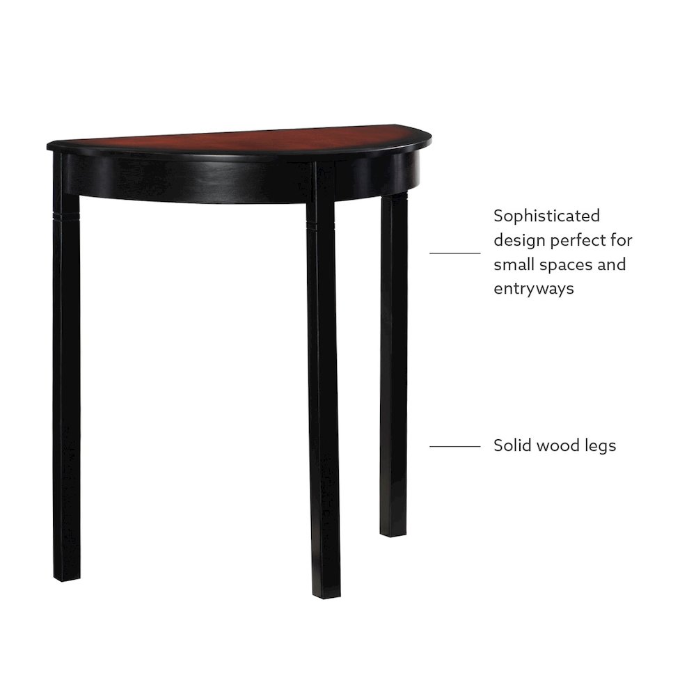 Camden Demi Lune Console Table. Picture 9