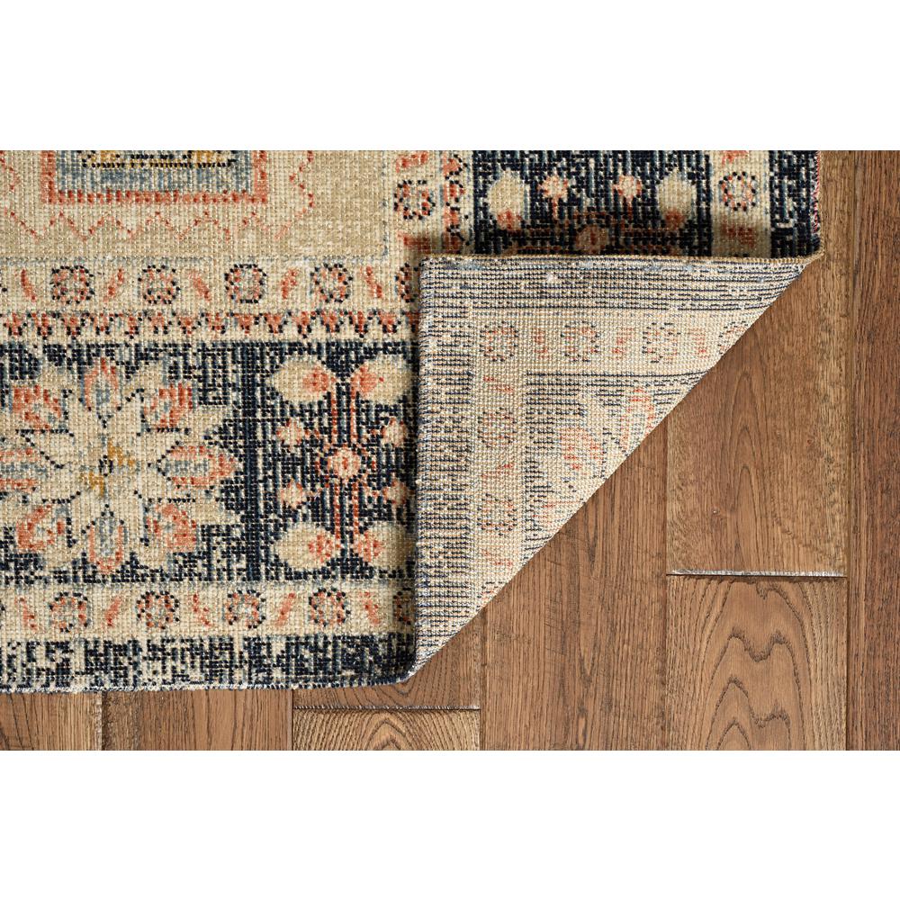 Great Zero Stiles Ivory & Navy 5x7.6, Rug. Picture 4