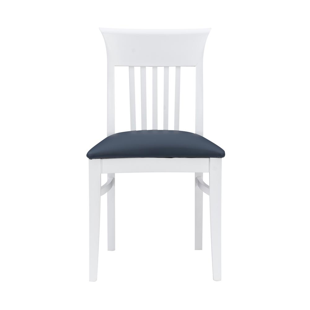 Jenny Upholstered  Chair White Set Of 2. Picture 3