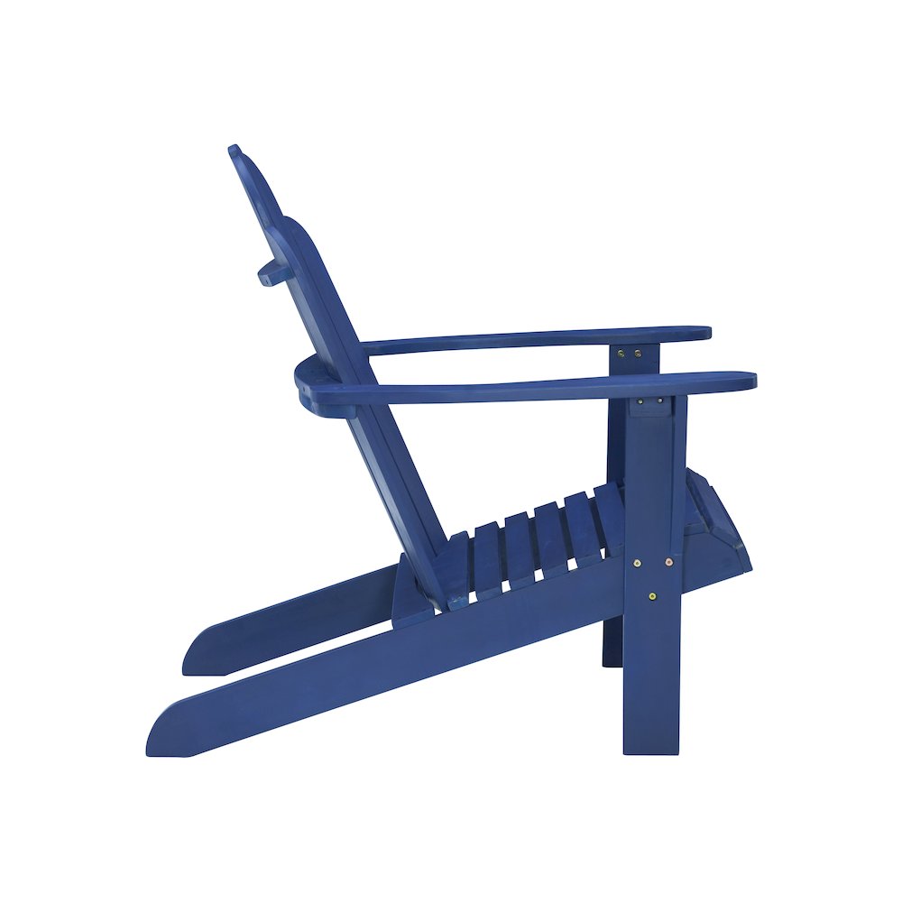 Adirondack Chair Blue. Picture 5