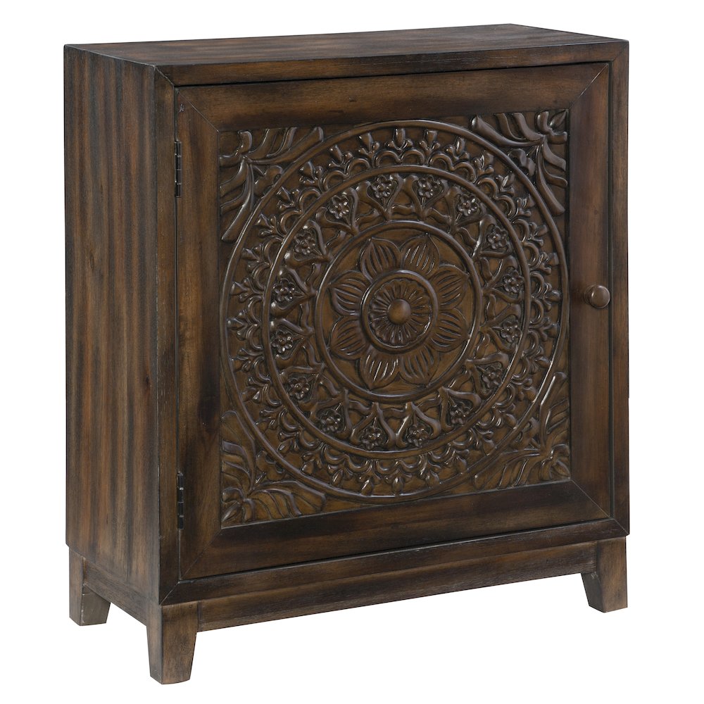 Grace Accent Cabinet Dark Brown. Picture 10