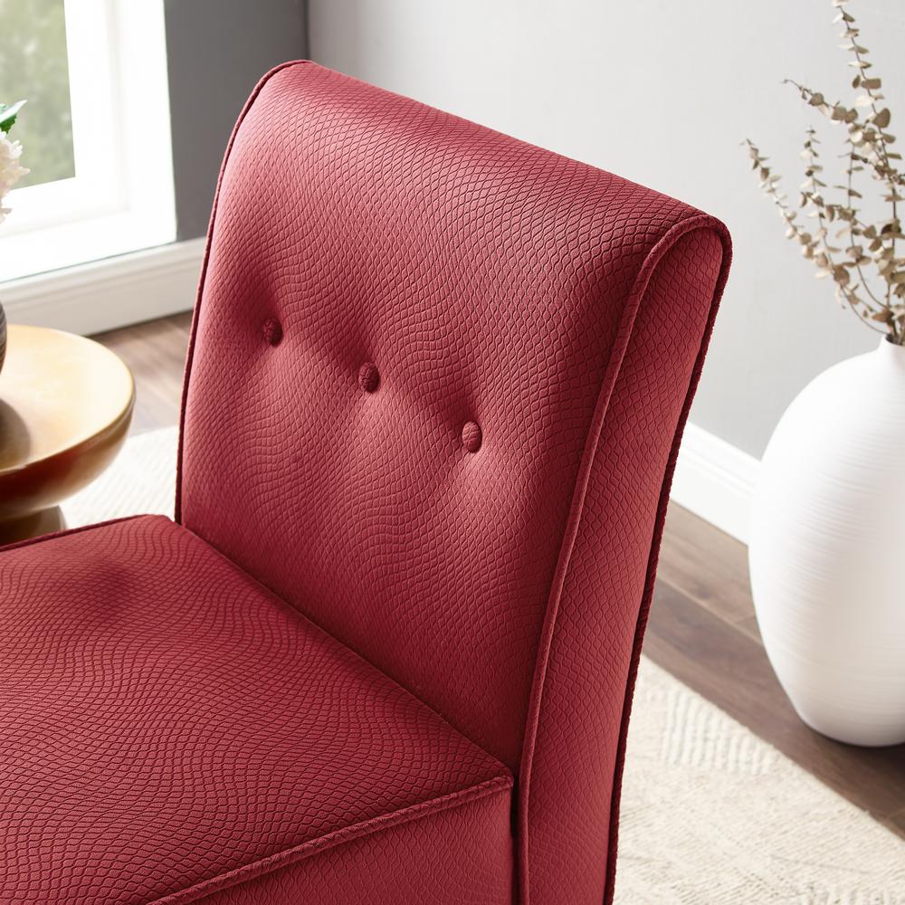 Coco Accent Chair - Red. Picture 12