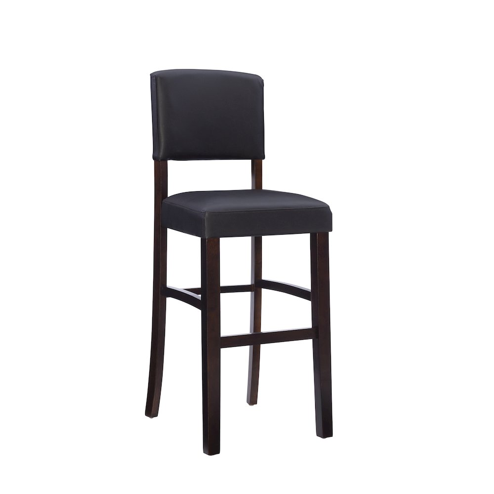Monaco Bar Stool Espresso. Picture 6