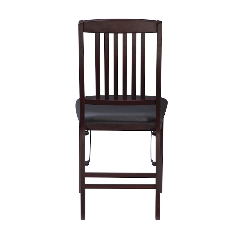 Triena 18 In Mission Back Folding Chair - Set Of Two. Picture 10