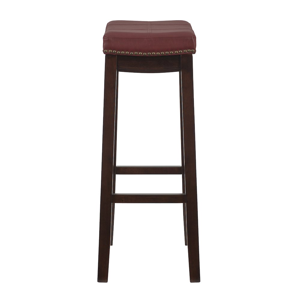 Claridge Red Barstool. Picture 7