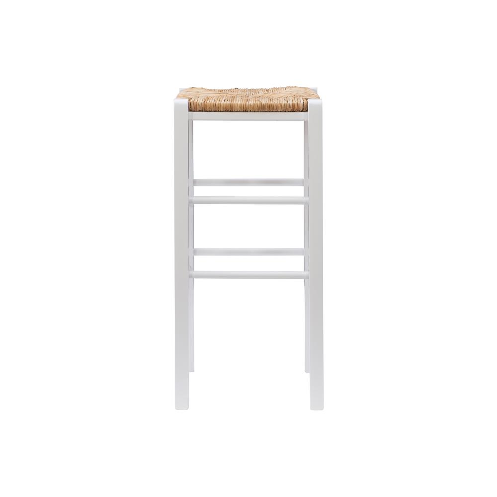 Gianna Backless Barstool White Set Of 2. Picture 3