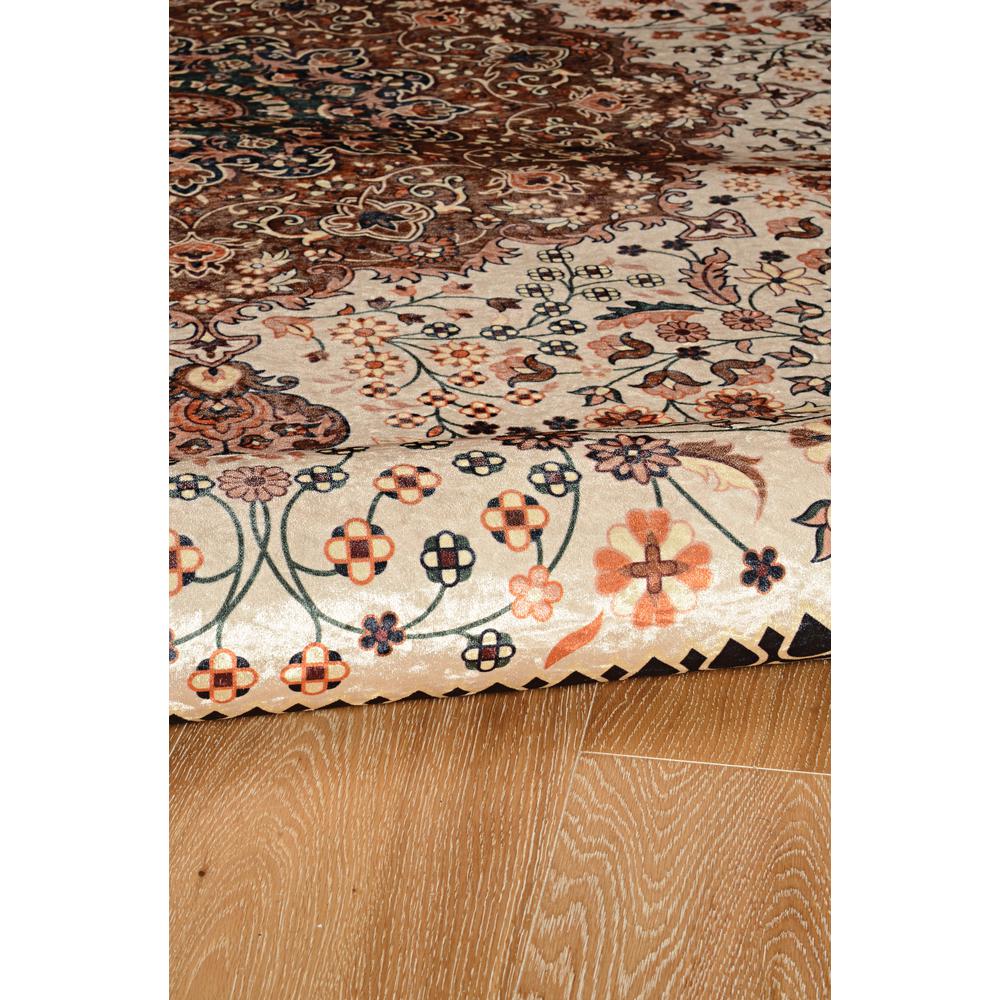 Emerald Harris Cream & Copper 5x7, Rug. Picture 5