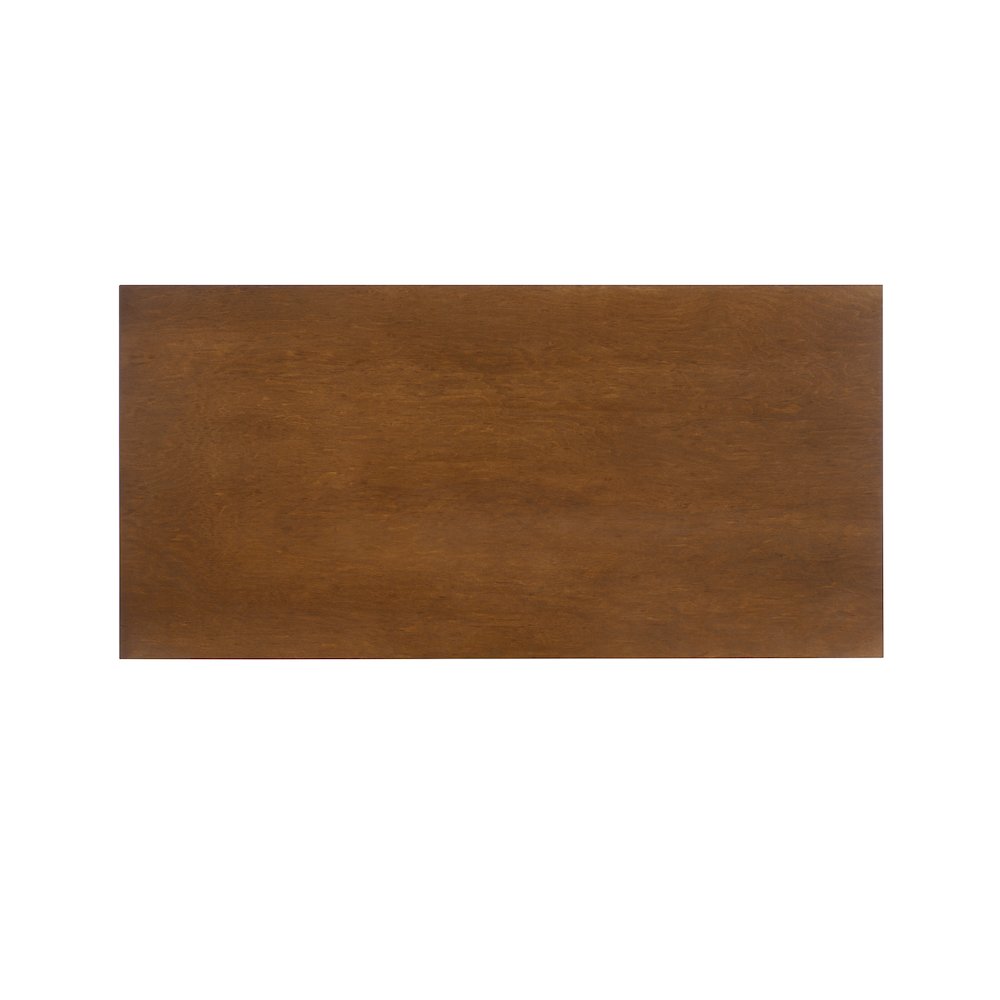 Charlotte Coffee Table With Shelf, Walnut Brown. Picture 5
