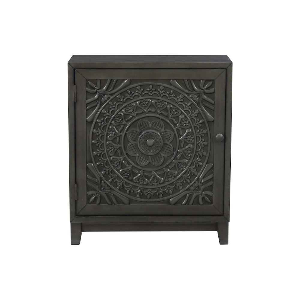 Grace Accent Cabinet Dark Grey. Picture 2