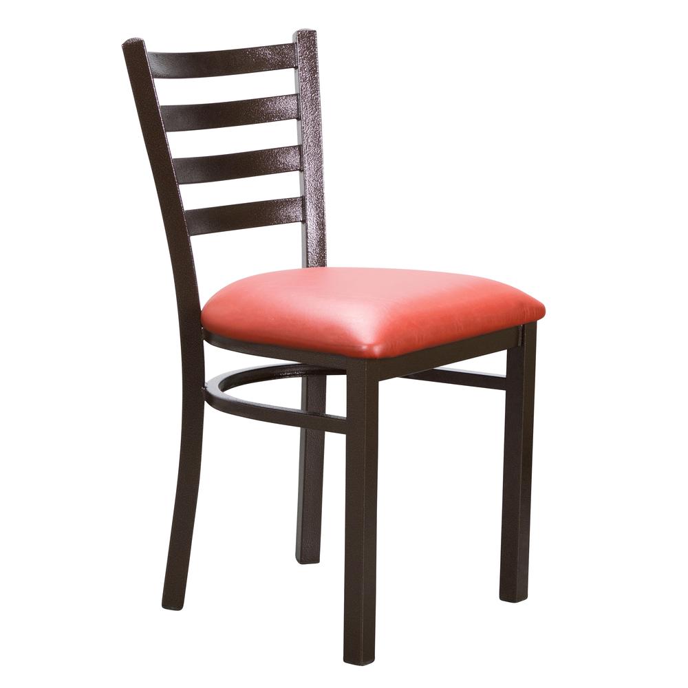 Baxter Metal Side Chair Red Set Of 2. Picture 12