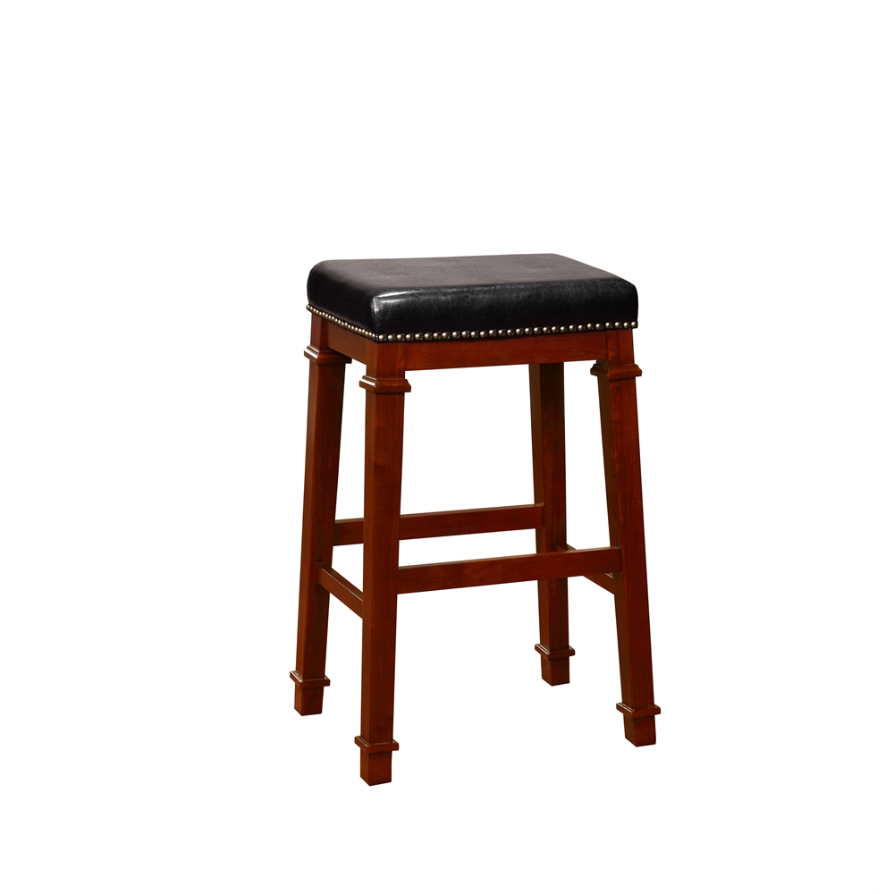 Kennedy Backless Pu Bar Stool. Picture 1