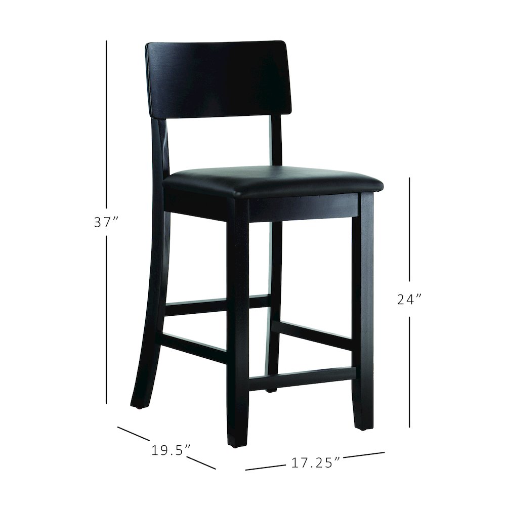 Torino 24 In Contemporary Counter Stool. Picture 9