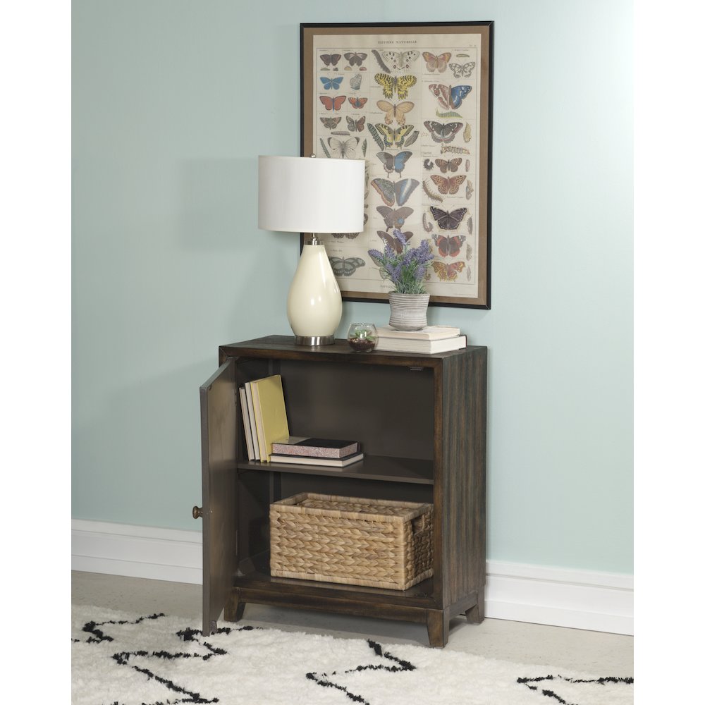 Grace Accent Cabinet Dark Brown. Picture 4