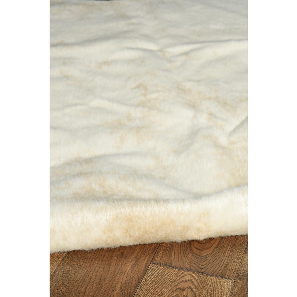FAUX COW HIDE MINI IVORY, Rug. Picture 5