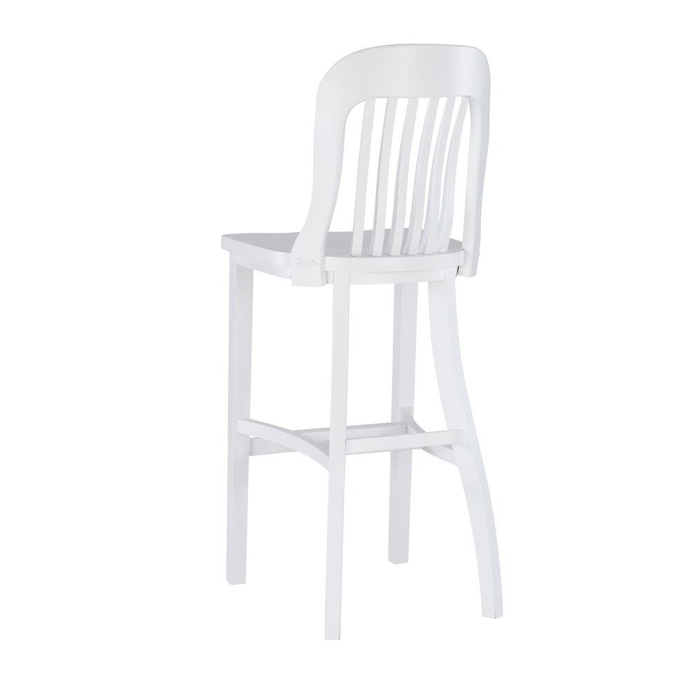 Maylen Barstool White Set Of 2. Picture 10