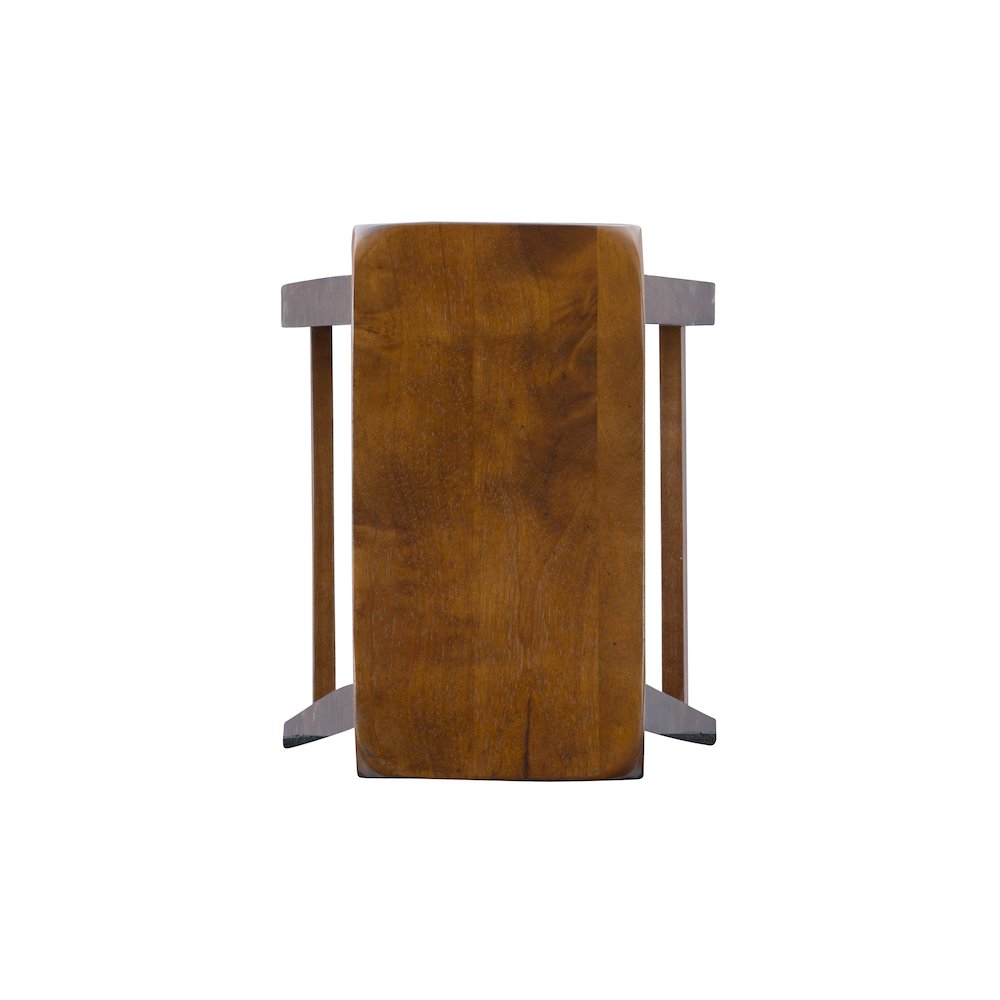 "Honey Brown" Bar Stool, 29" Seat Height - overpacked. Picture 7
