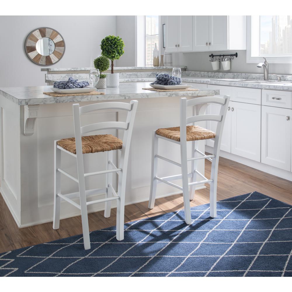 Emilo Counter Stool White Set Of 2. Picture 7