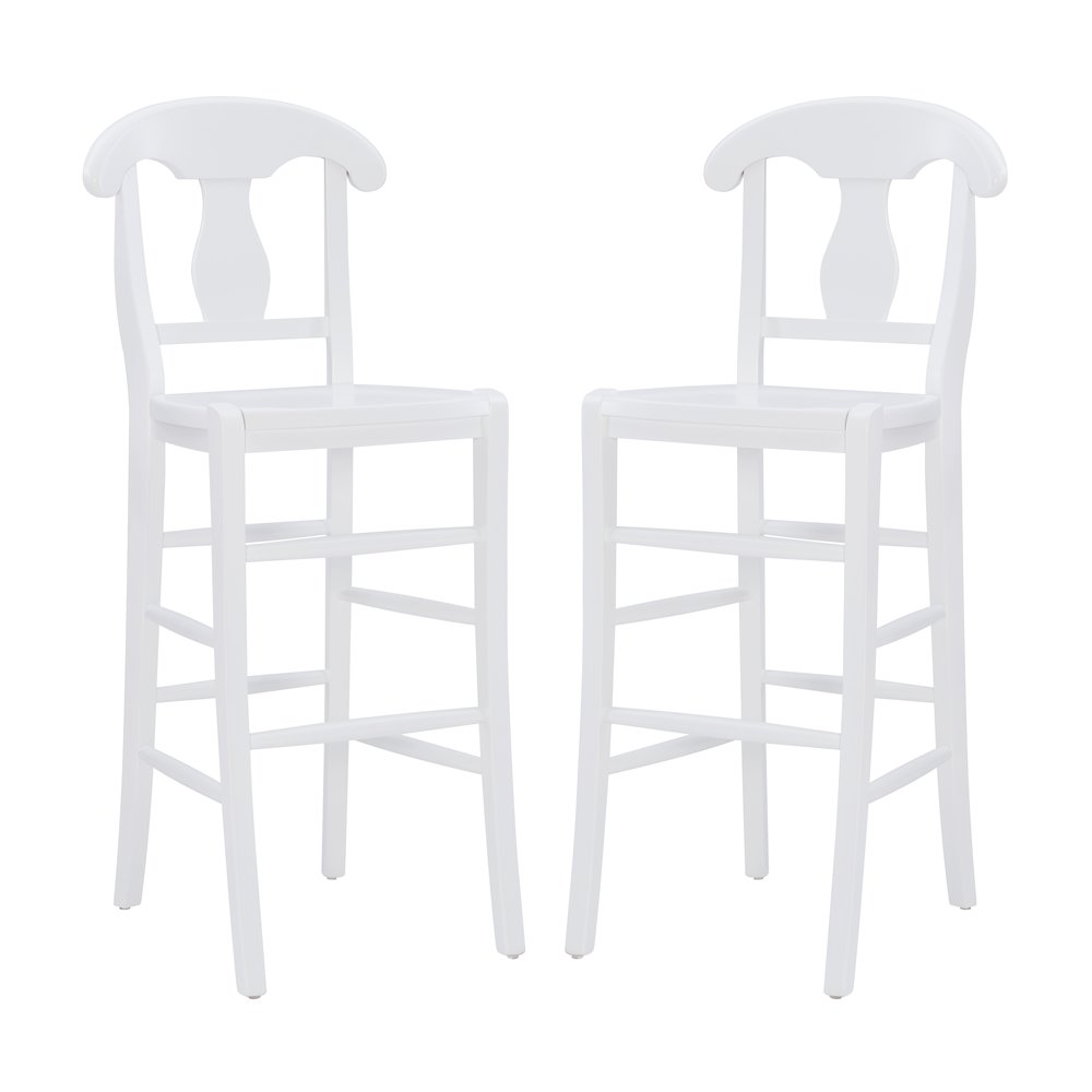 Vander Counter Stool, White, Set Of 2. Picture 7
