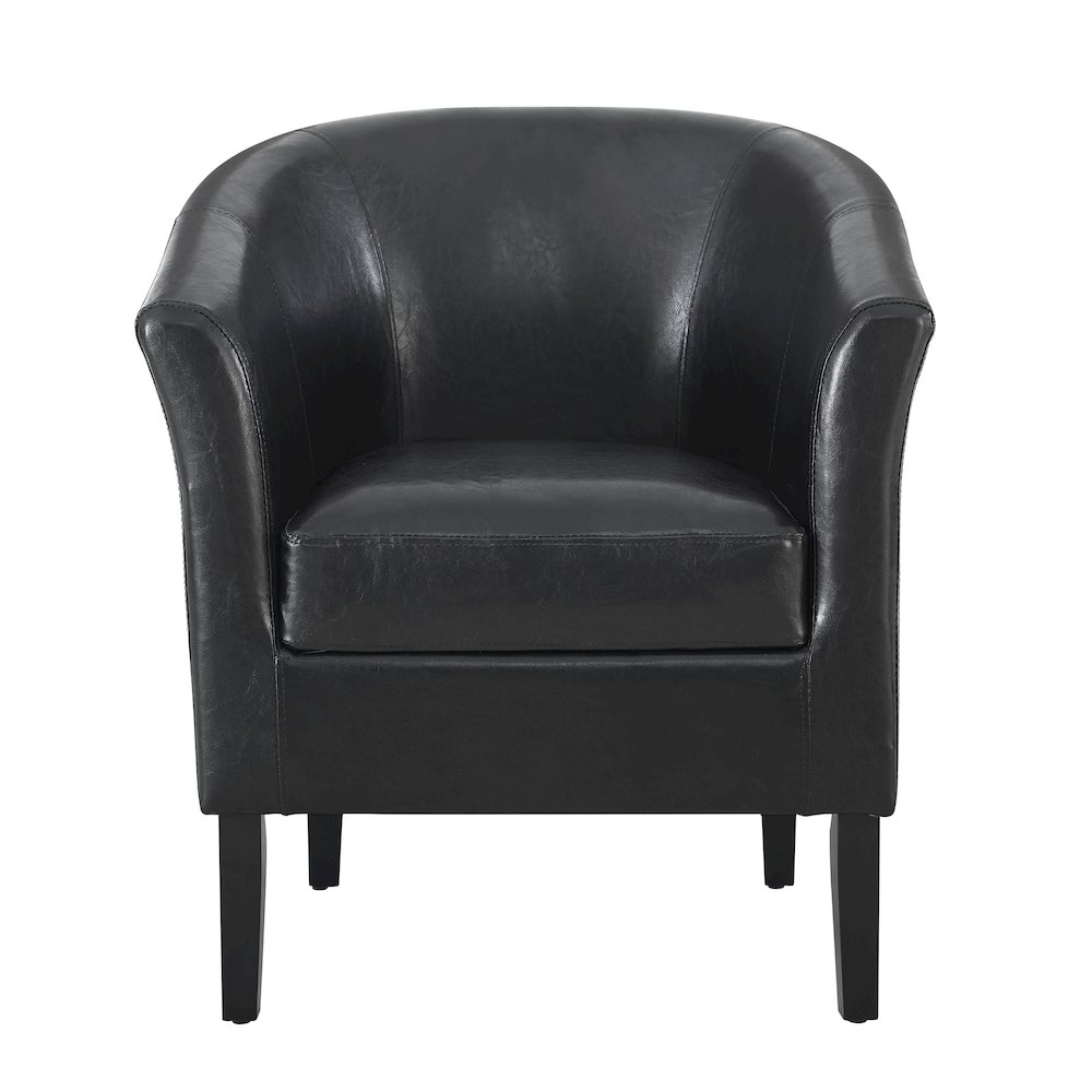 Simon Black Club Chair. Picture 1