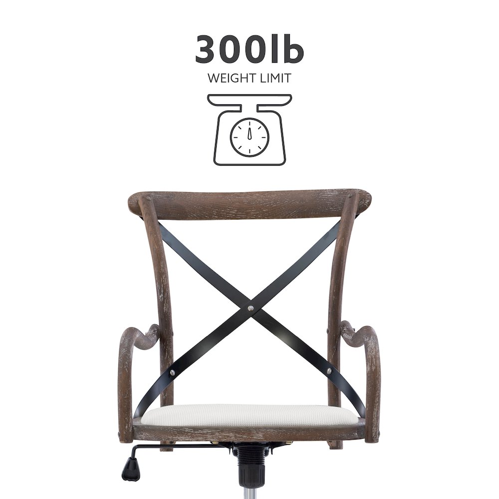Carson Café Office Chair, Neutral. Picture 16