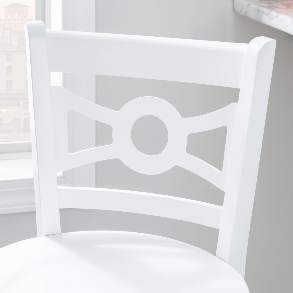 Teresa Barstool White Set Of 2. Picture 5