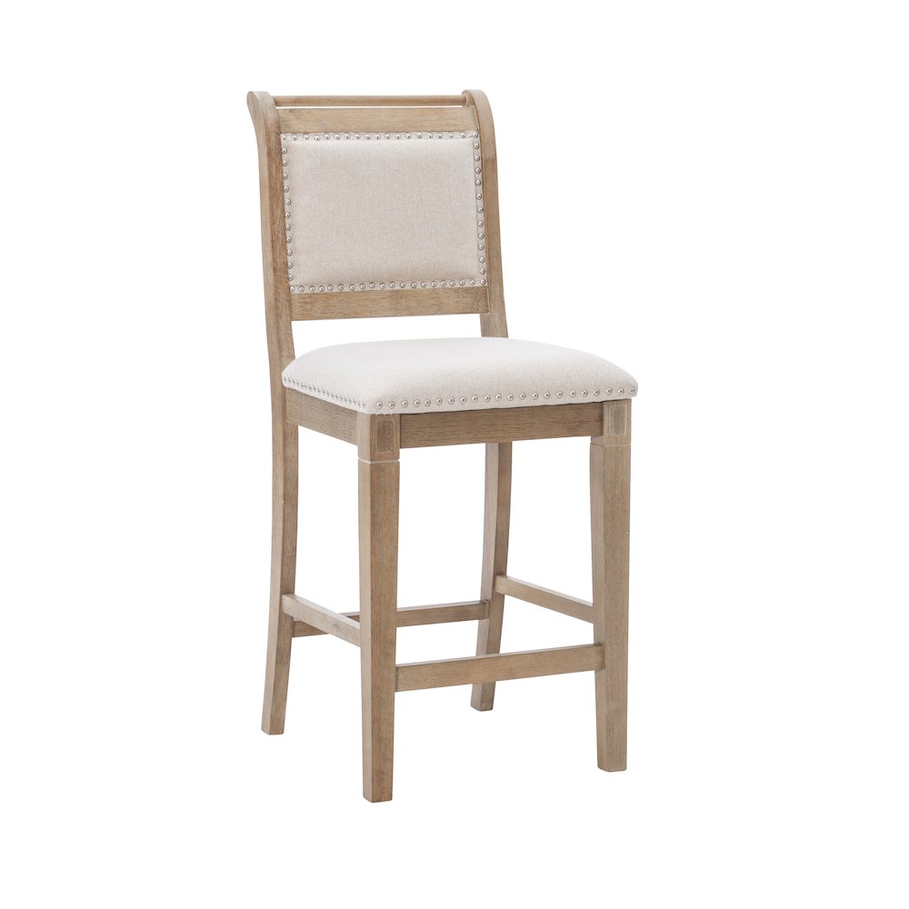 Emmy 26 In Natural Counter Stool. Picture 7
