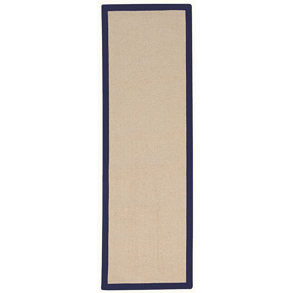 Athena Natural & Blue 2.6x12, Rug. Picture 1