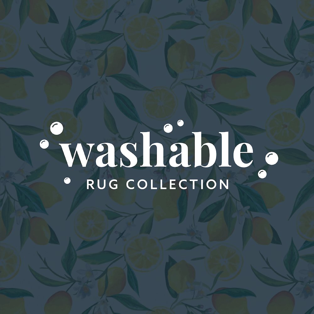 Washable Sumner Ivory/Yellow 3x5, Rug. Picture 7