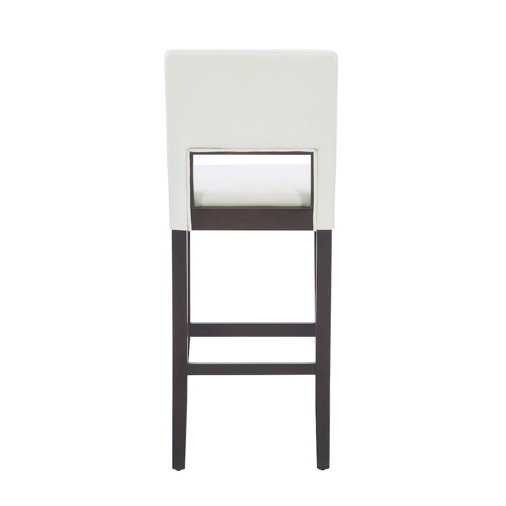 Vega Bar Stool White 30. Picture 7
