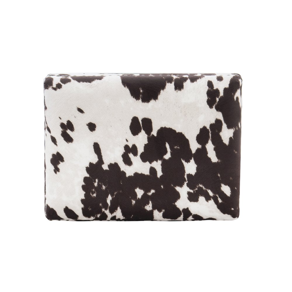 Walt Brown Cow Print Bar Stool. Picture 7