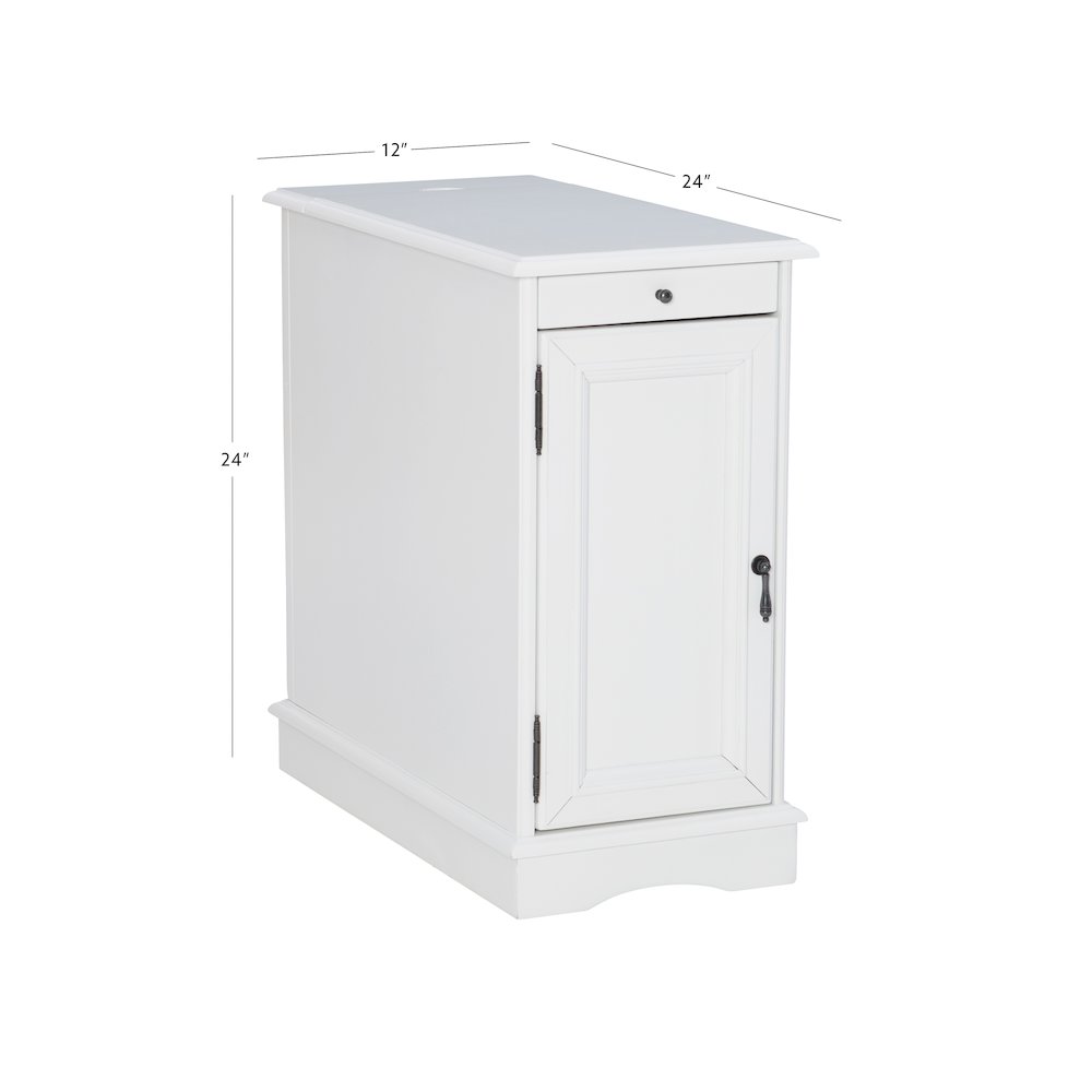 Butler White Accent Table. Picture 18