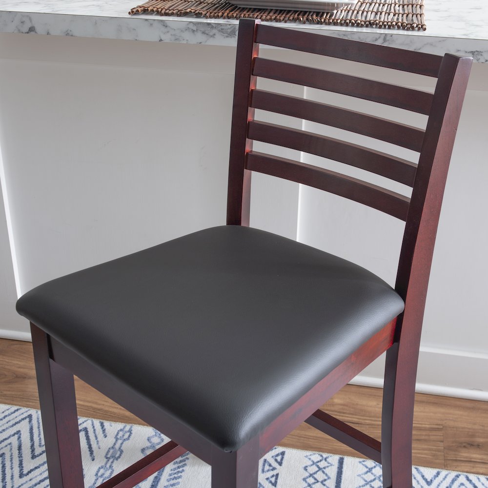 Triena 24 In Ladder Counter Stool. Picture 4