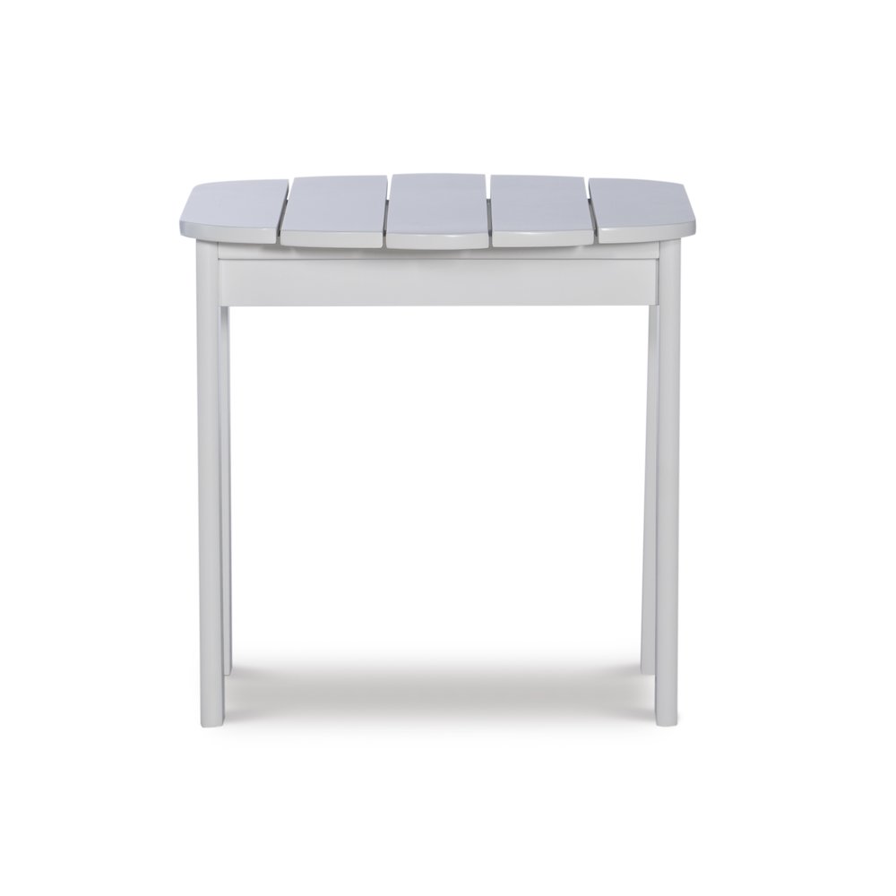White Adirondack End Table. Picture 8