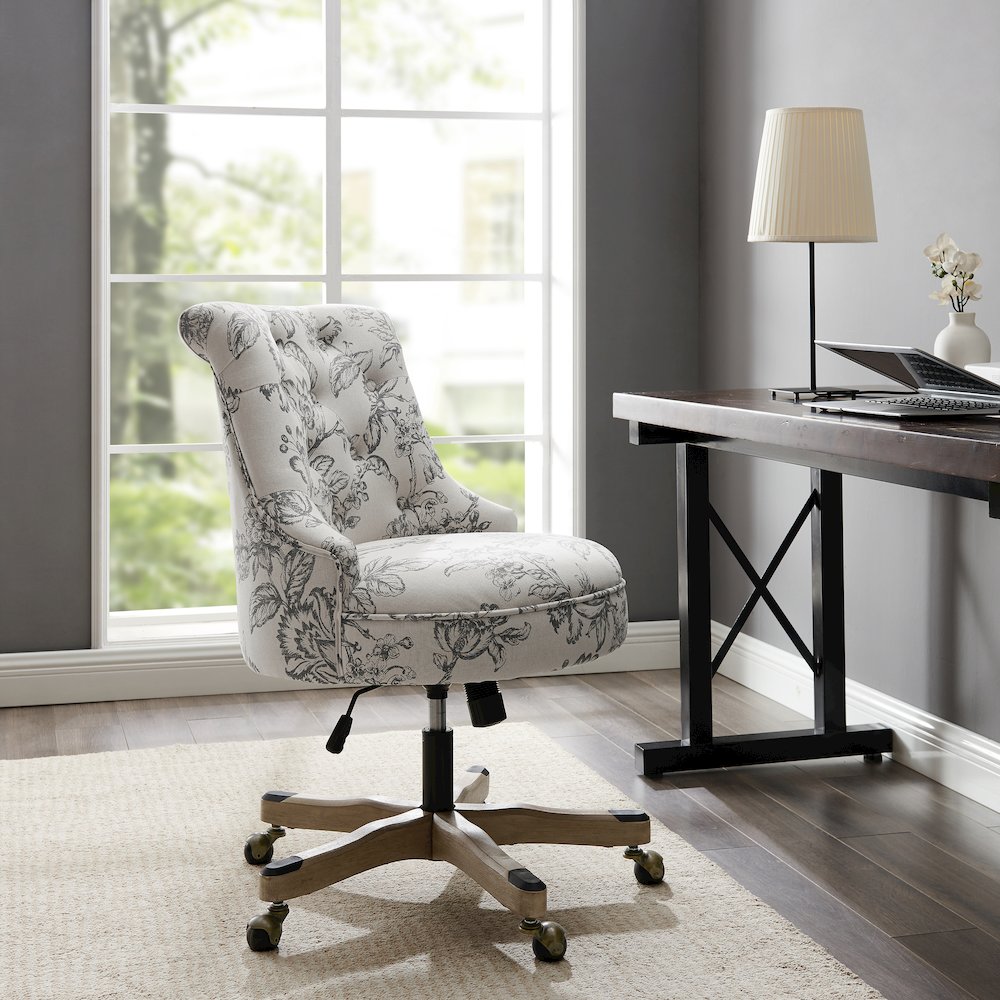Sinclair Office Chair, Floral. Picture 2