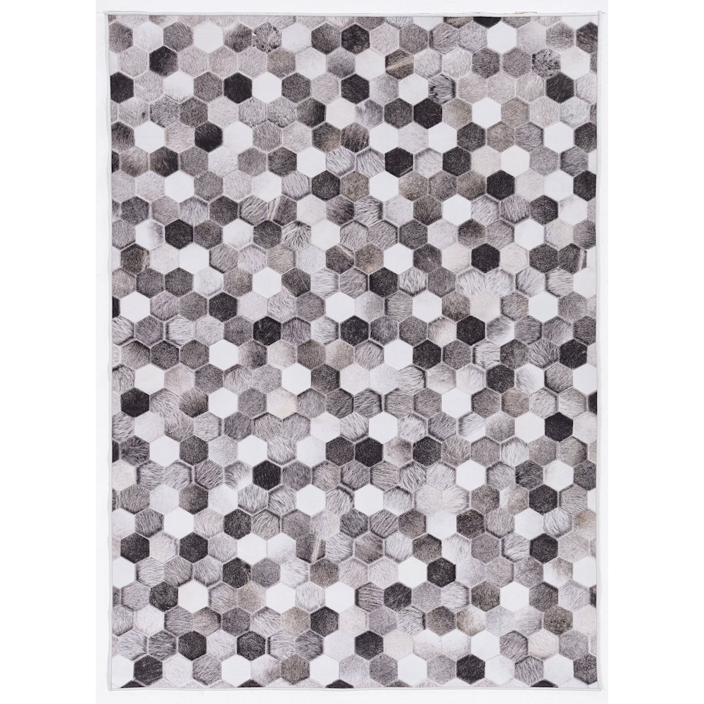 Laredo Montez Grey & Ivory 3x5, Rug. Picture 1