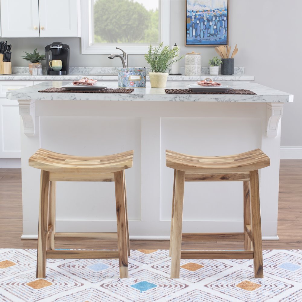 Dale Saddle Counter Stool. Picture 2