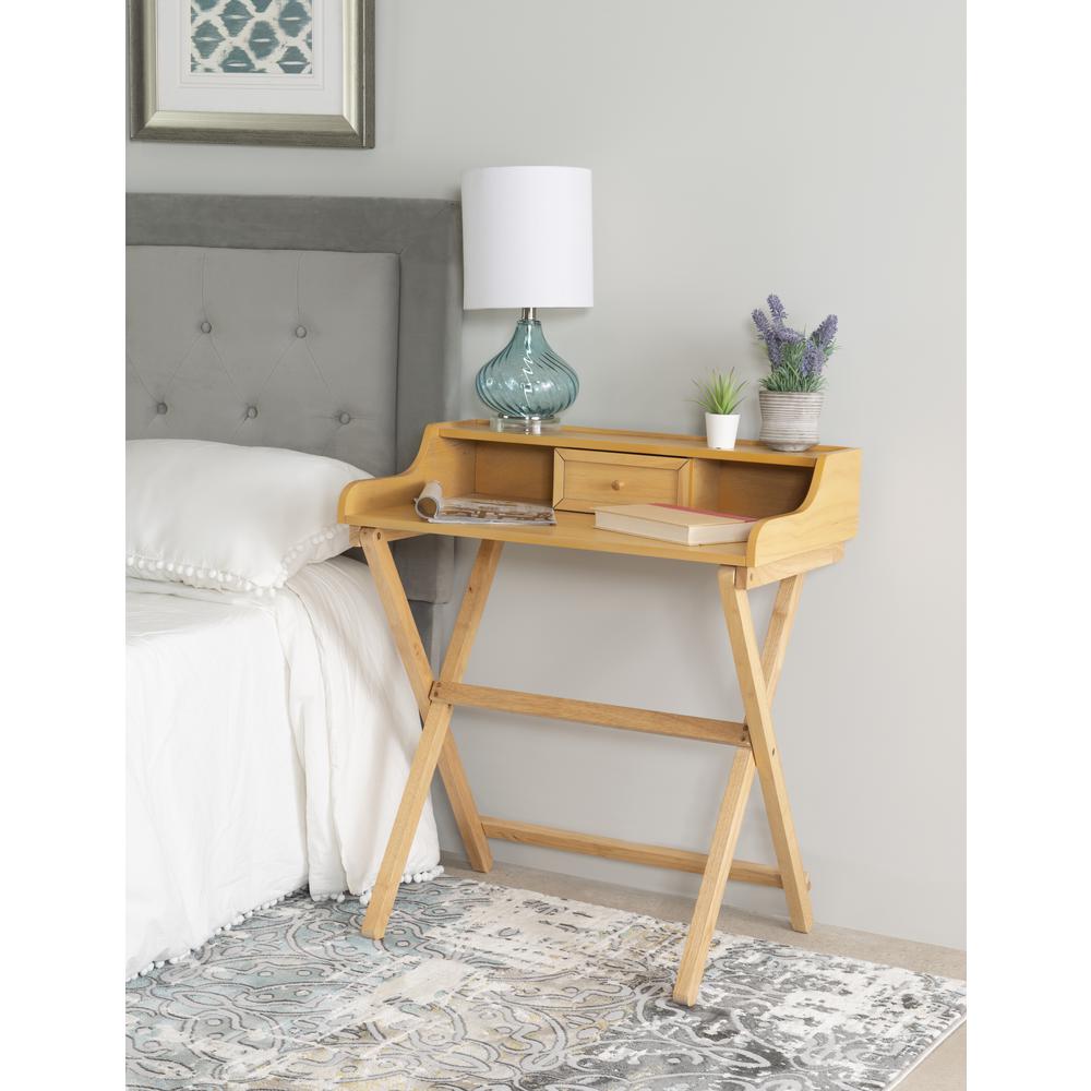 Coy Natural Folding Desk. Picture 13