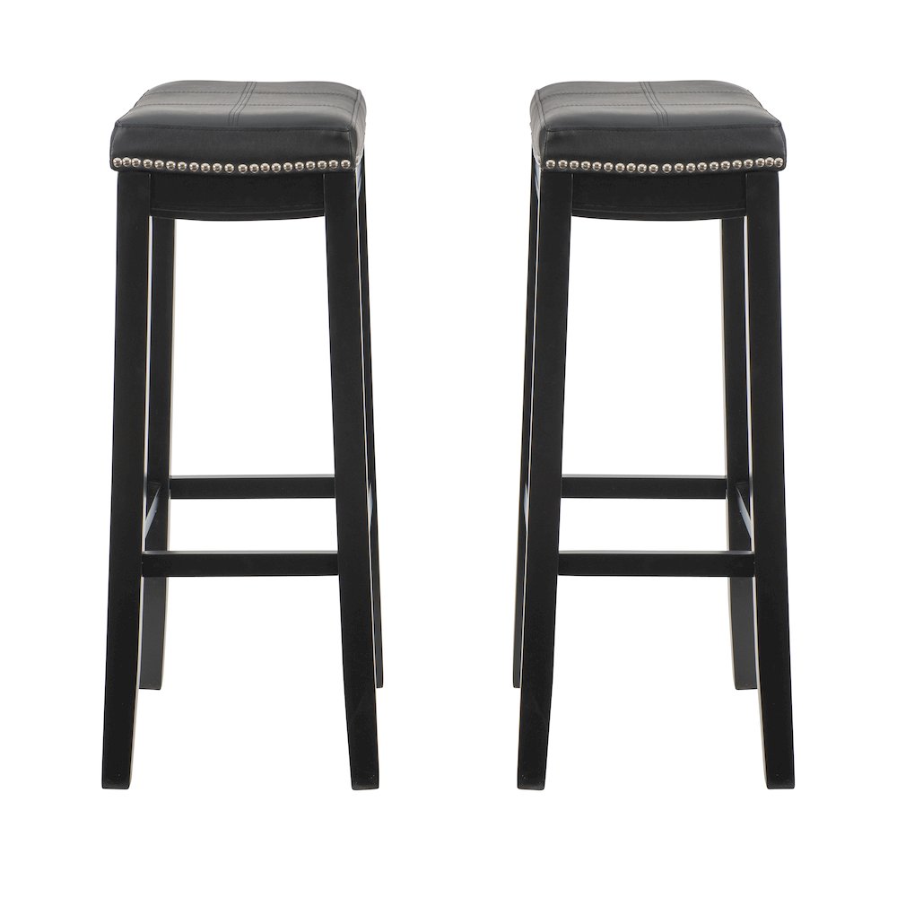 Claridge 2 Pk Black Bar Stool. Picture 6