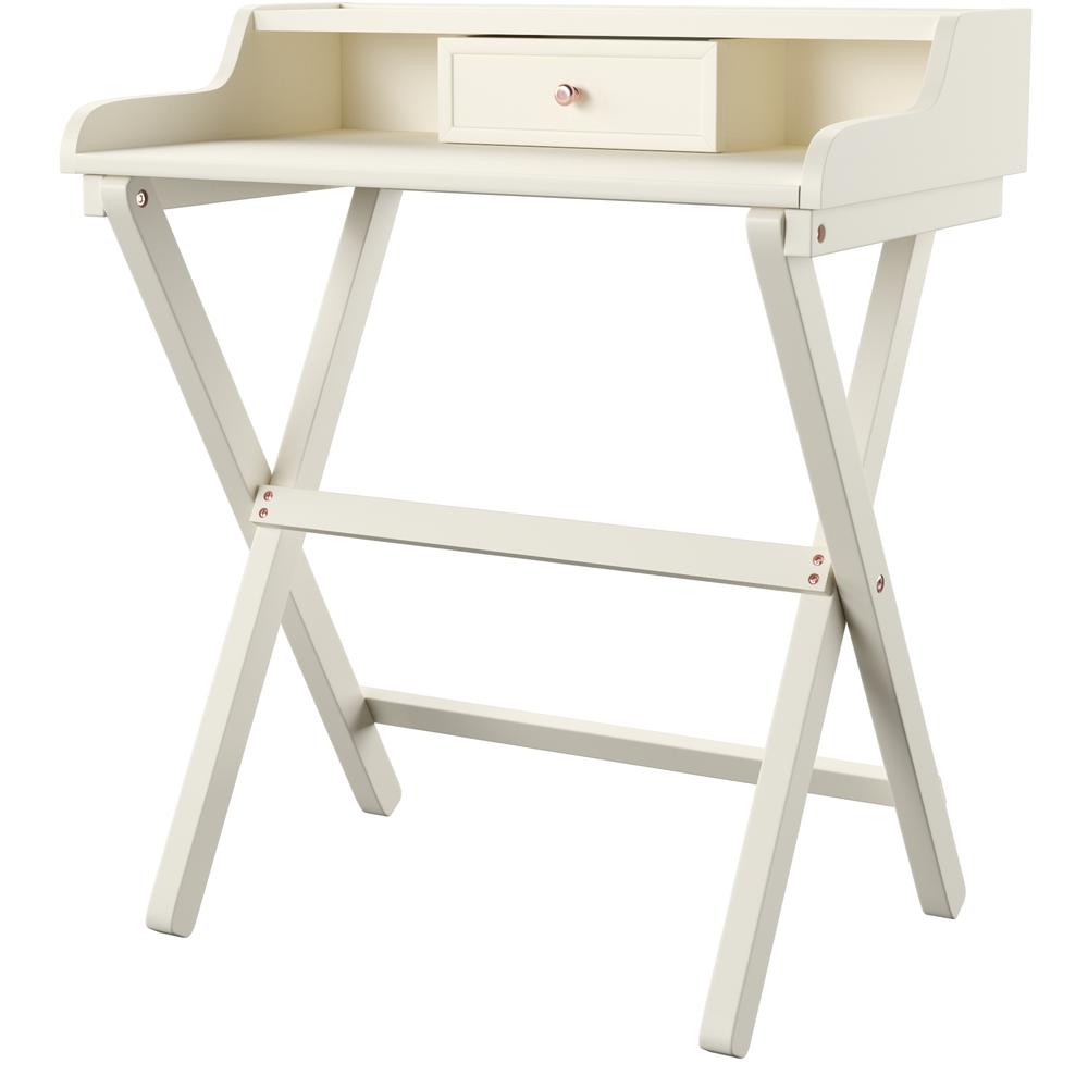 Coy White Folding Desk. Picture 5