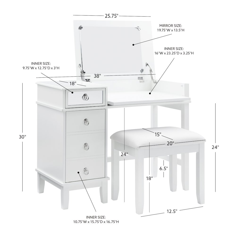 Eva Vanity Set. Picture 20