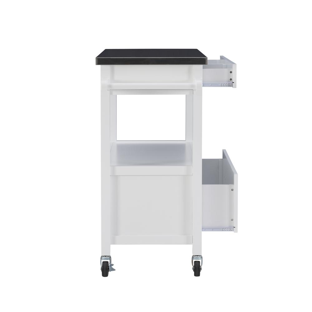 Sydney Kitchen Cart White. Picture 8