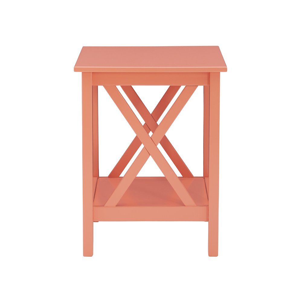 Davis Coral End Table. Picture 7