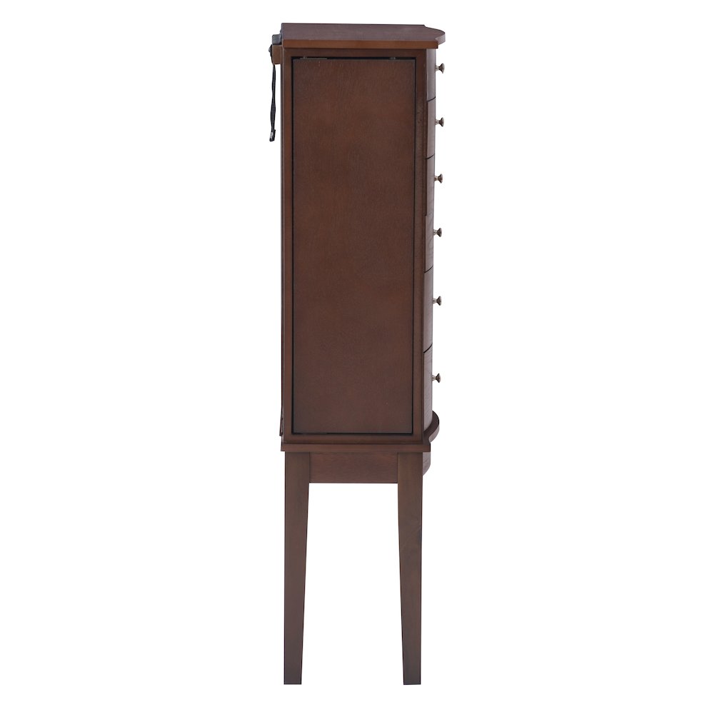 Merlot Jewelry Armoire. Picture 7