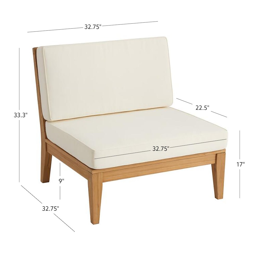 Fontana Outdoor Armless Chair. Picture 9