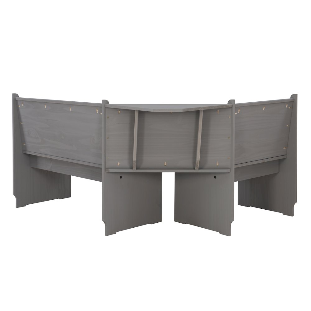 Waldron Corner Nook Set Grey Kit. Picture 13