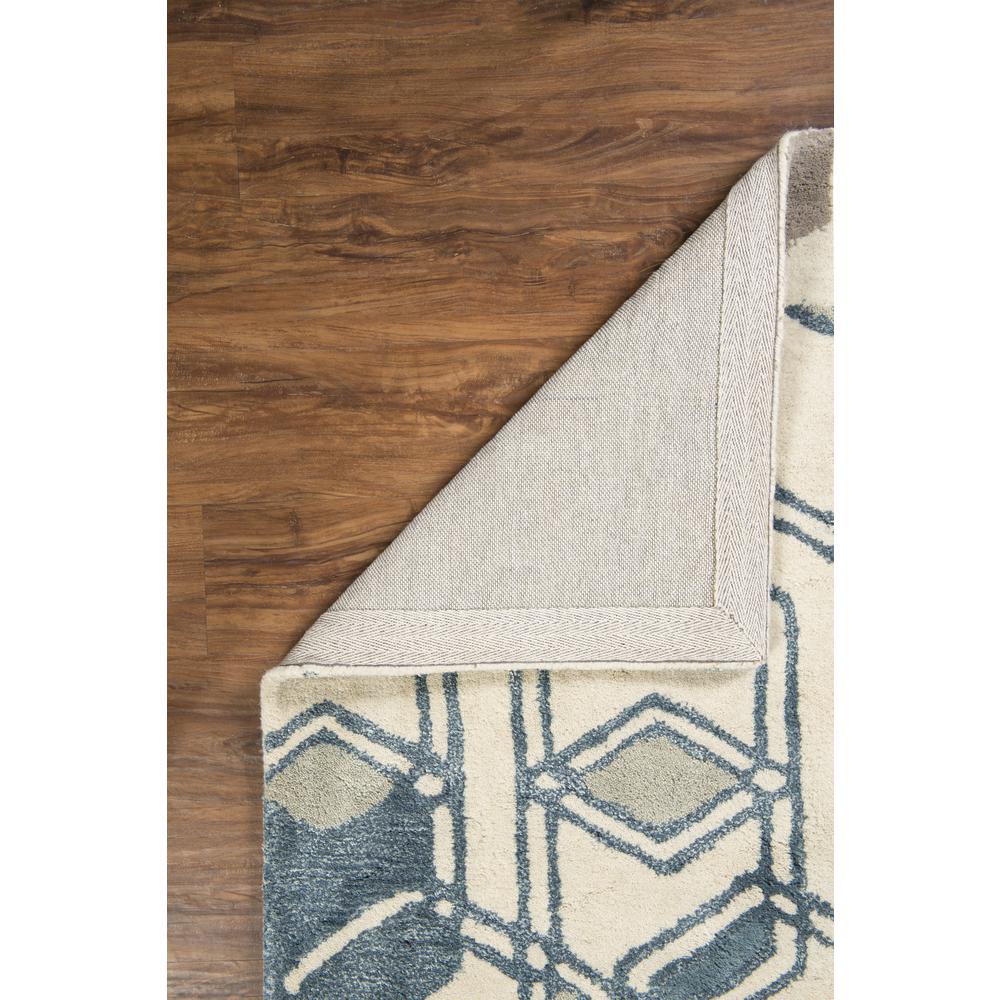 Aspire Triangle Light Blue & Cream 2x3, Rug. Picture 4