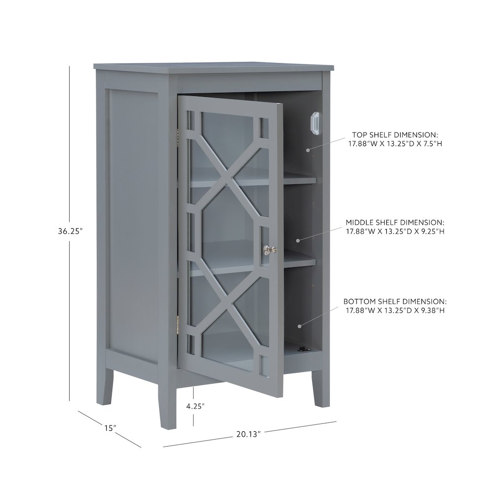 Fetti Gray Small Cabinet. Picture 13