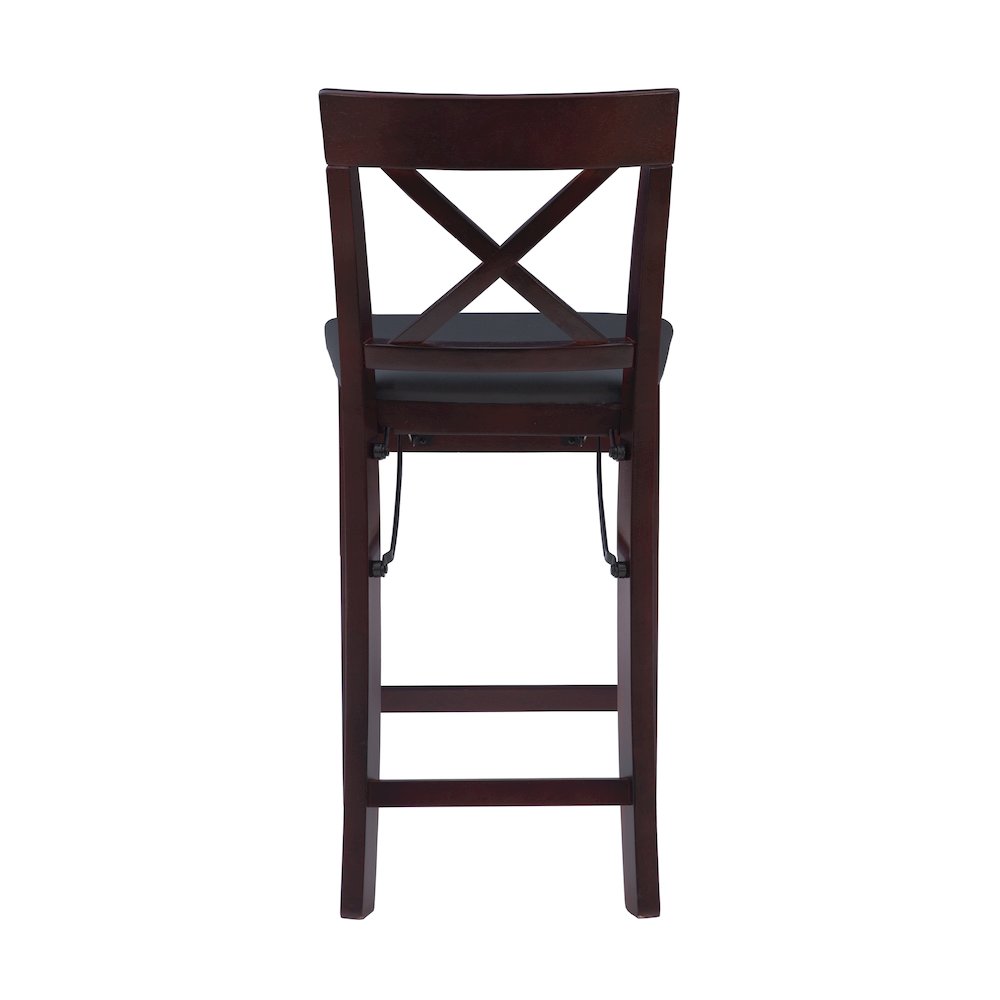 Triena 24 In X Back Folding Counter Stool. Picture 9
