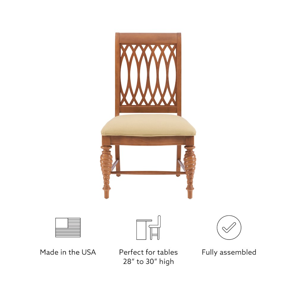 Mercer Chair Natural Set Of 2. Picture 13